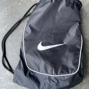 Nike Black Drawstring Backpack